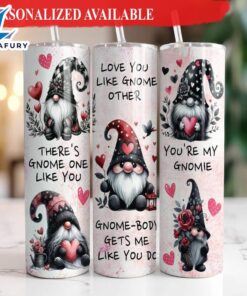 Valentine Gnomes 20 oz Skinny…