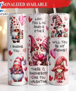 Valentine Gnomes 20 oz Skinny…