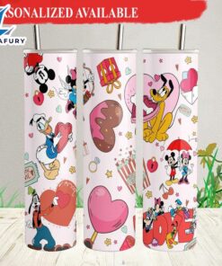 Valentine Mickey Mouse Skinny Tumbler…