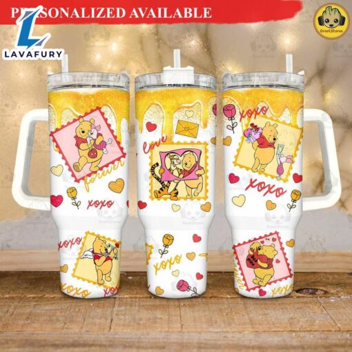 Valentine Winnie-the-Pooh Movie Friend 40 oz Tumbler  Valentine Stanley – 40oz Tumbler with Handle