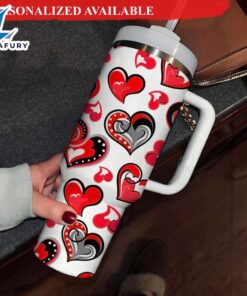 Valentines 40oz Tumbler Happy Valentines…