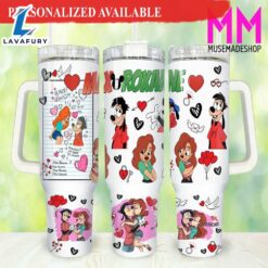 Valentines 40oz Tumbler with Handle…