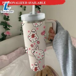 Valentine’s Day Ghost 40oz Tumbler…