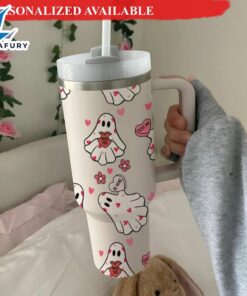 Valentine’s Day Ghost 40oz Tumbler…