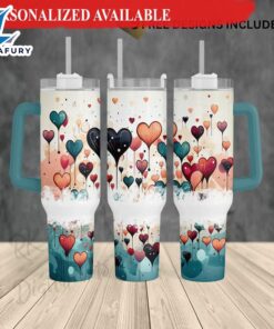 Valentine’s hearts 40oz Tumbler 40oz…