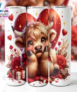 Valentines Highland Cow 20 Oz…