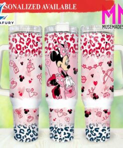 Valentines Minnie 40oz Tumbler Happy…