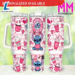 Valentines Stitch Cartoon 40oz Tumbler…