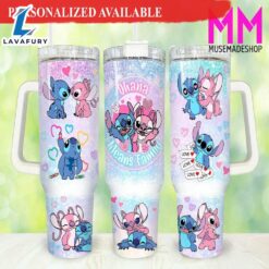 Valentines Stitch Cartoon 40oz Tumbler…