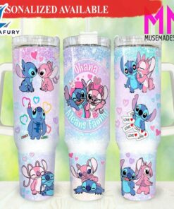 Valentines Stitch Cartoon 40oz Tumbler…