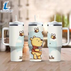 Winnie The Pooh 40oz Insulated Stainless Steel Tumbler With Lid