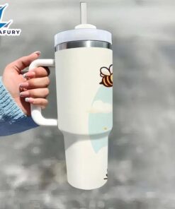 Winnie The Pooh 40oz Insulated Stainless Steel Tumbler With Lid