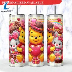 Winnie-the-Pooh Tumbler Valentines Pooh tumblers