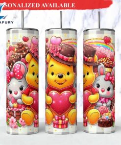 Winnie-the-Pooh Tumbler Valentines Pooh tumblers