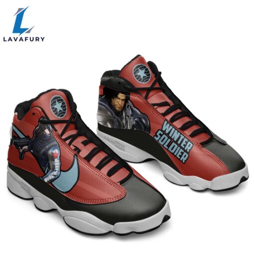 Winter Soldier J13 Sneakers Super Heroes Custom Shoes