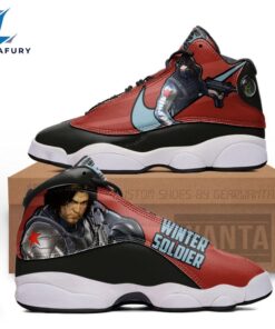 Winter Soldier J13 Sneakers Super Heroes Custom Shoes