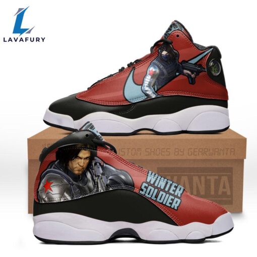 Winter Soldier J13 Sneakers Super Heroes Custom Shoes