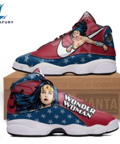 Wonder Woman J13 Sneakers Super Heroes Custom Shoes