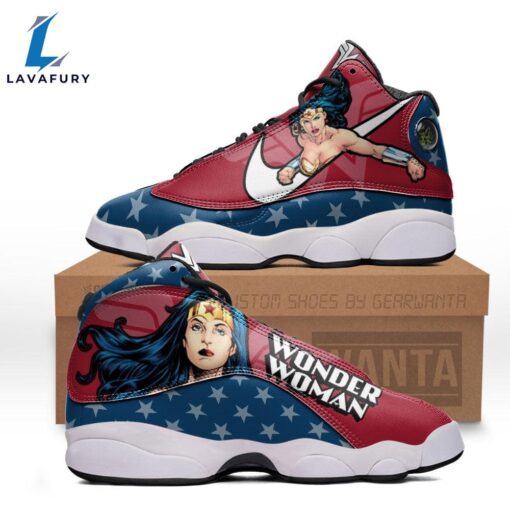 Wonder Woman J13 Sneakers Super Heroes Custom Shoes