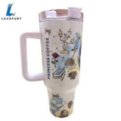 Yellow Dress Magic Park Beastly Princess 40 oz Travel Tumbler