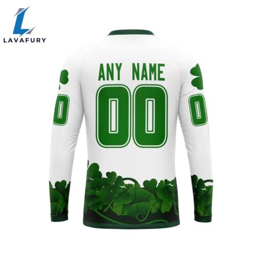 Anaheim Ducks  Happy St.Patrick Days Jersey Long Sleeved Sweatshirt