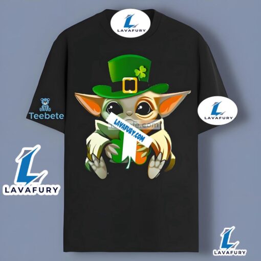 Baby Yoda Cheer St Patrick Day Shirt Men Women 2025