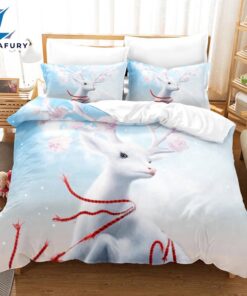 Cartoon Animal Deer Elk Bedding…