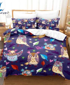 Cartoon Animals Owl Bedding Sets…