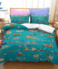 Cartoon Animation Cosplay Bedding Set Quilt Cover 7