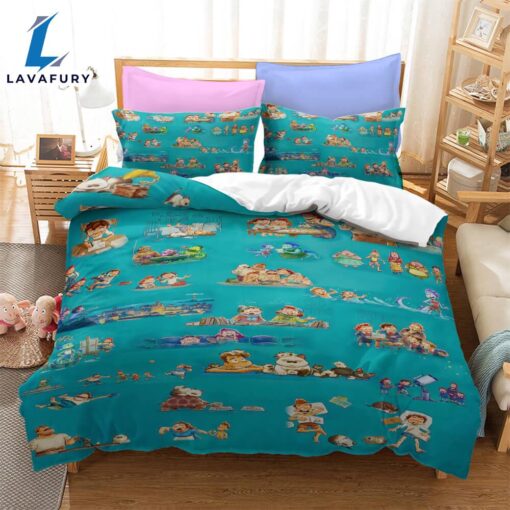 Cartoon Animation Cosplay Bedding Set Quilt Cover 7