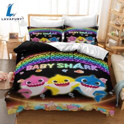 Cartoon Baby Shark Cosplay Bedding…