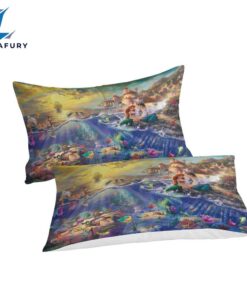 Cartoon Beauty and the Beast Bedding Set Quilt Duvet Cover 2