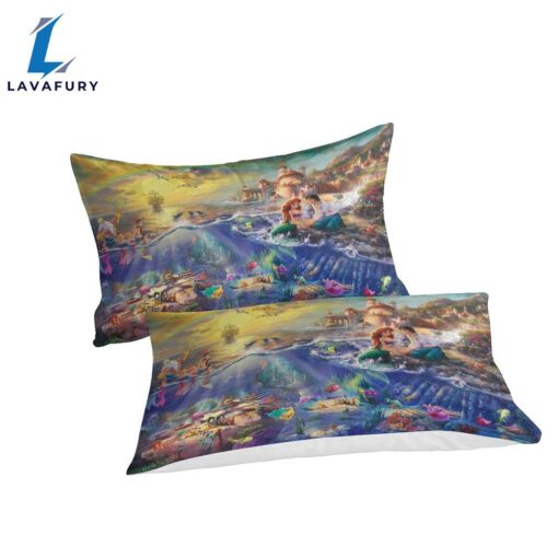 Cartoon Beauty and the Beast Bedding Set Quilt Duvet Cover 2