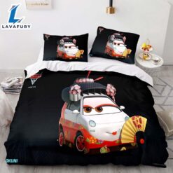 Cartoon Cars Bedding Set Quilt…