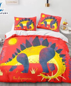 Cartoon Dinosaur Cosplay Bedding Sets Quilt Cover 5