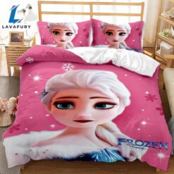 Cartoon Frozen Cosplay Bedding Set…