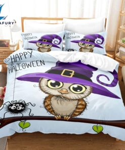 Cartoon Hand Painted Owl Bedding Sets Quilt Cover 10