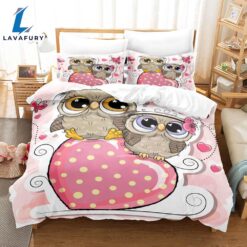 Cartoon Hand Painted Owl Bedding…