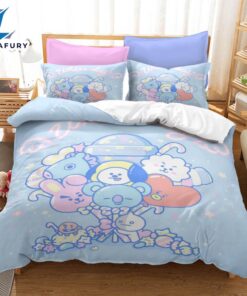 Cartoon image Cosplay Bedding Set Quilt Covers 7