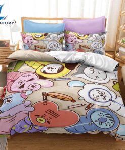 Cartoon image Cosplay Bedding Set Quilt Covers 9