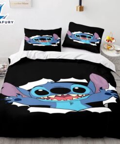 Cartoon Lilo and Stitch Cosplay Bedding Set Quilt Cover 2