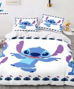 Cartoon Lilo and Stitch Cosplay Bedding Set Quilt Cover 6