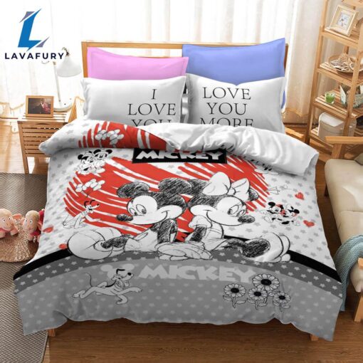 Cartoon Mickey Mouse Bedding Set Quilt Cover 11