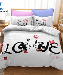 Cartoon Mickey Mouse Bedding Set Quilt Cover 1