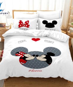 Cartoon Mickey Mouse Bedding Set Quilt Cover 2