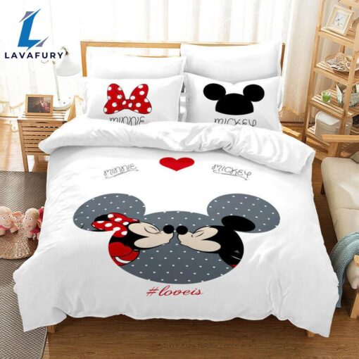 Cartoon Mickey Mouse Bedding Set Quilt Cover 2