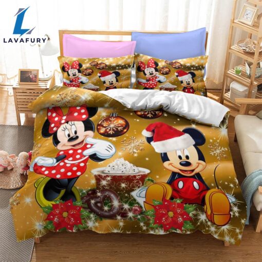 Cartoon Mickey Mouse Bedding Set Quilt Cover 4