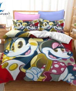 Cartoon Mickey Mouse Bedding Set Quilt Cover 5