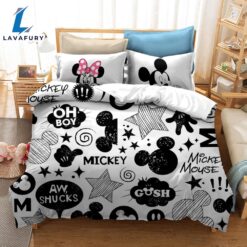 Cartoon Mickey Mouse Bedding Set…