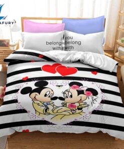 Cartoon Mickey Mouse Bedding Set Quilt Cover 9